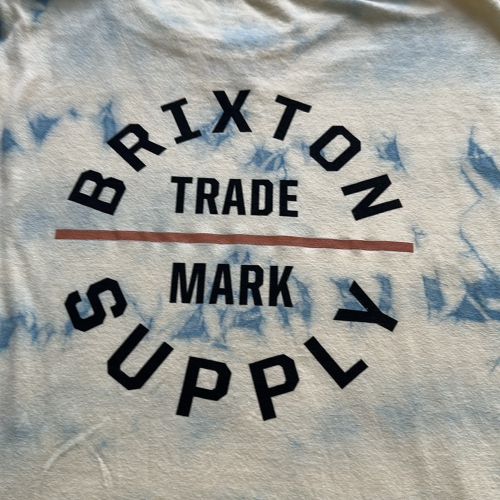 Brixton Tie-Dye Graphic T-Shirt size large